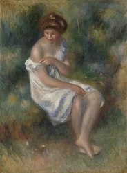 Der Badende, ca. 1900